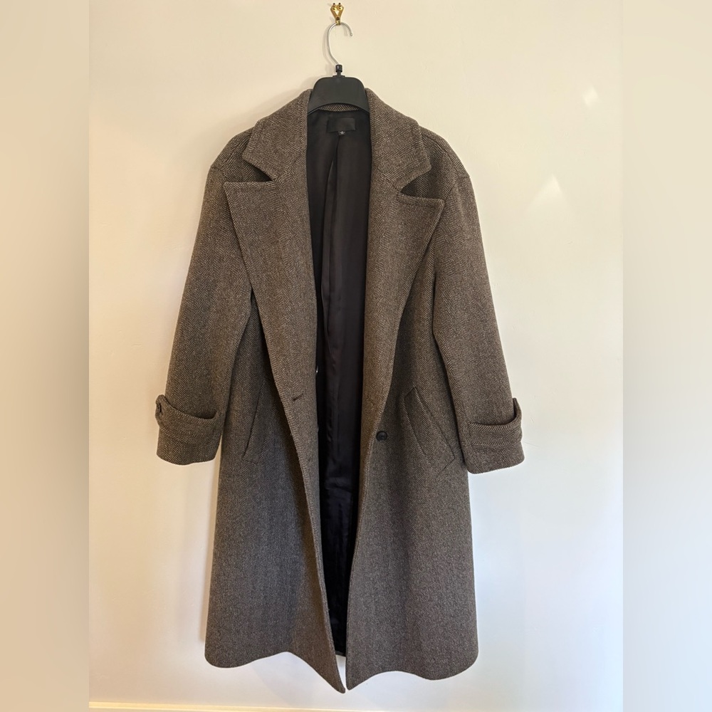Nili Lotan womens Double-Breasted Trench Coat - Brown never worn